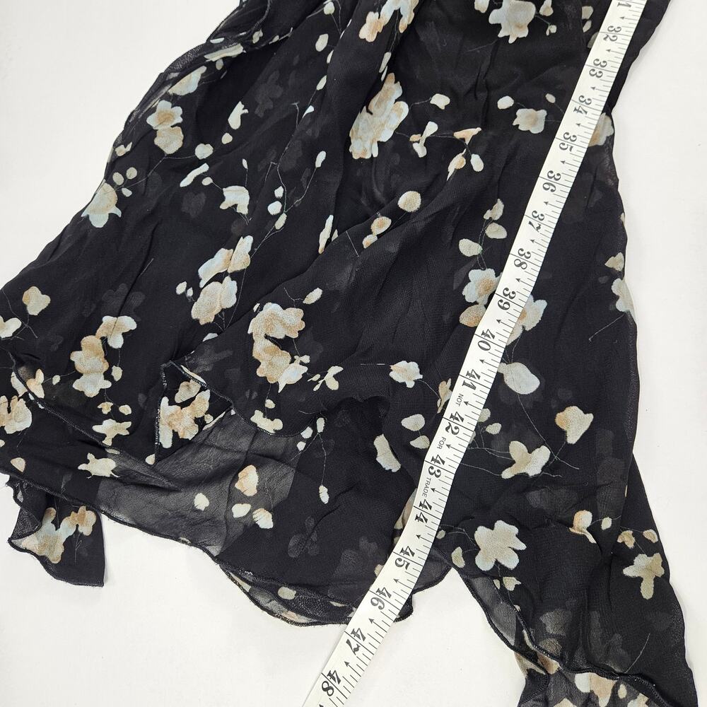 Y2k Euro Midi Dress Whimygoth Floral Cottagecore Vintage - Small - Picture 4 of 4